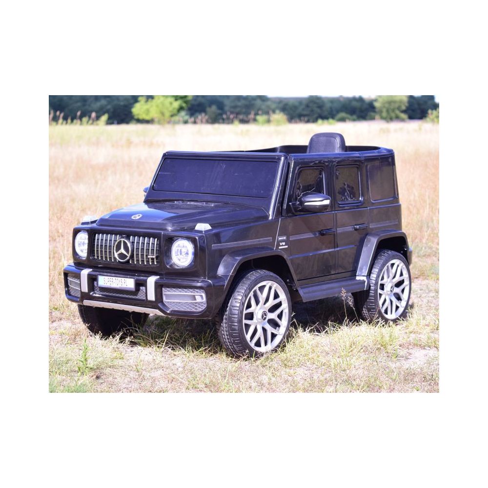 MERCEDES G63 NA AKUMULATOR MIĘKKIE KOŁA EVA, MIĘKKIE SIEDZENIE, FULL OPCJA/S-306