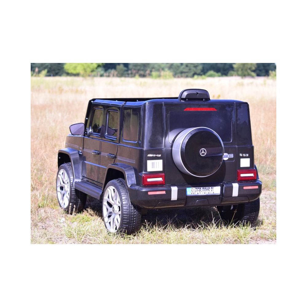 MERCEDES G63 NA AKUMULATOR MIĘKKIE KOŁA EVA, MIĘKKIE SIEDZENIE, FULL OPCJA/S-306