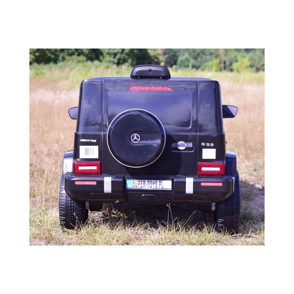 MERCEDES G63 NA AKUMULATOR MIĘKKIE KOŁA EVA, MIĘKKIE SIEDZENIE, FULL OPCJA/S-306