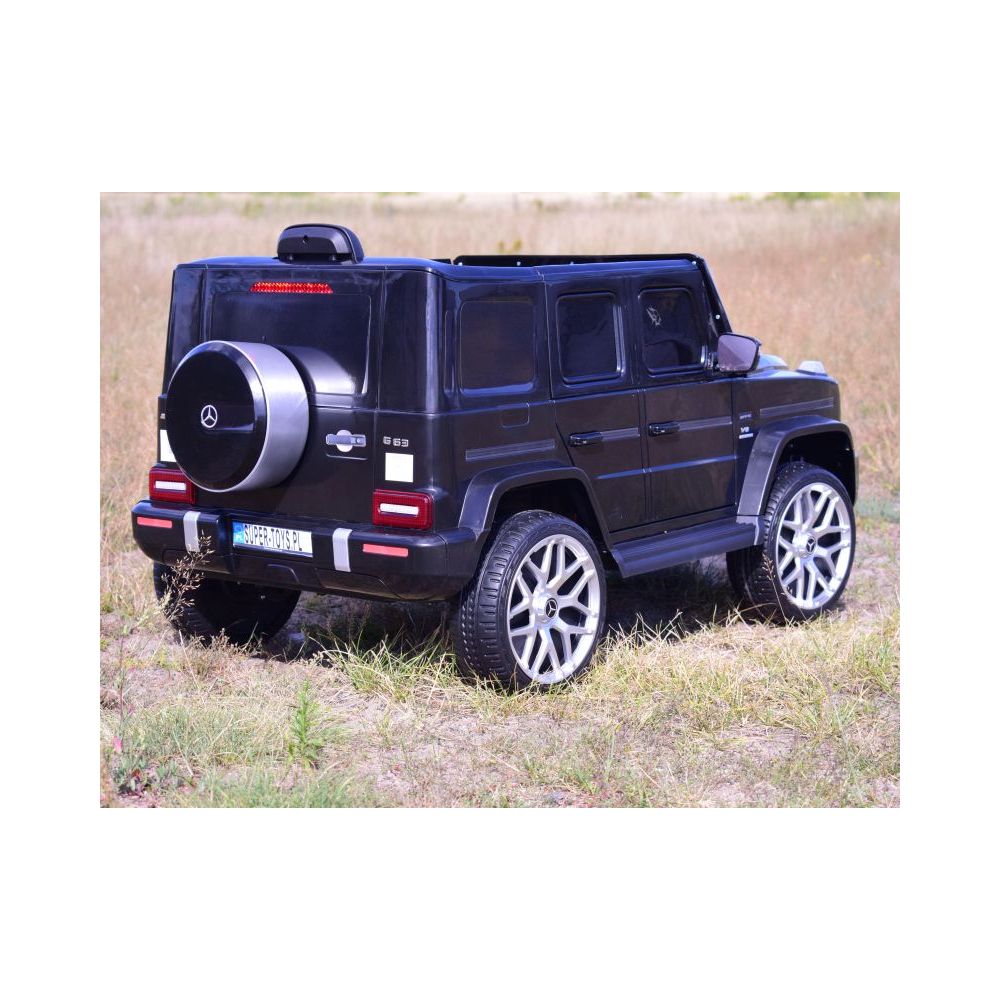 MERCEDES G63 NA AKUMULATOR MIĘKKIE KOŁA EVA, MIĘKKIE SIEDZENIE, FULL OPCJA/S-306