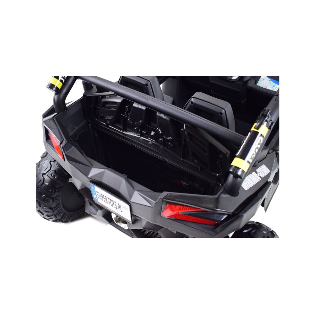 MEGA BUGGY UTV POLICIJA TURBO R FOX 2 VAIKAMS, 4×200 W, 24 V, SUPER GALIOS, HIDRAULINIS STŪMIMAS / XB2118