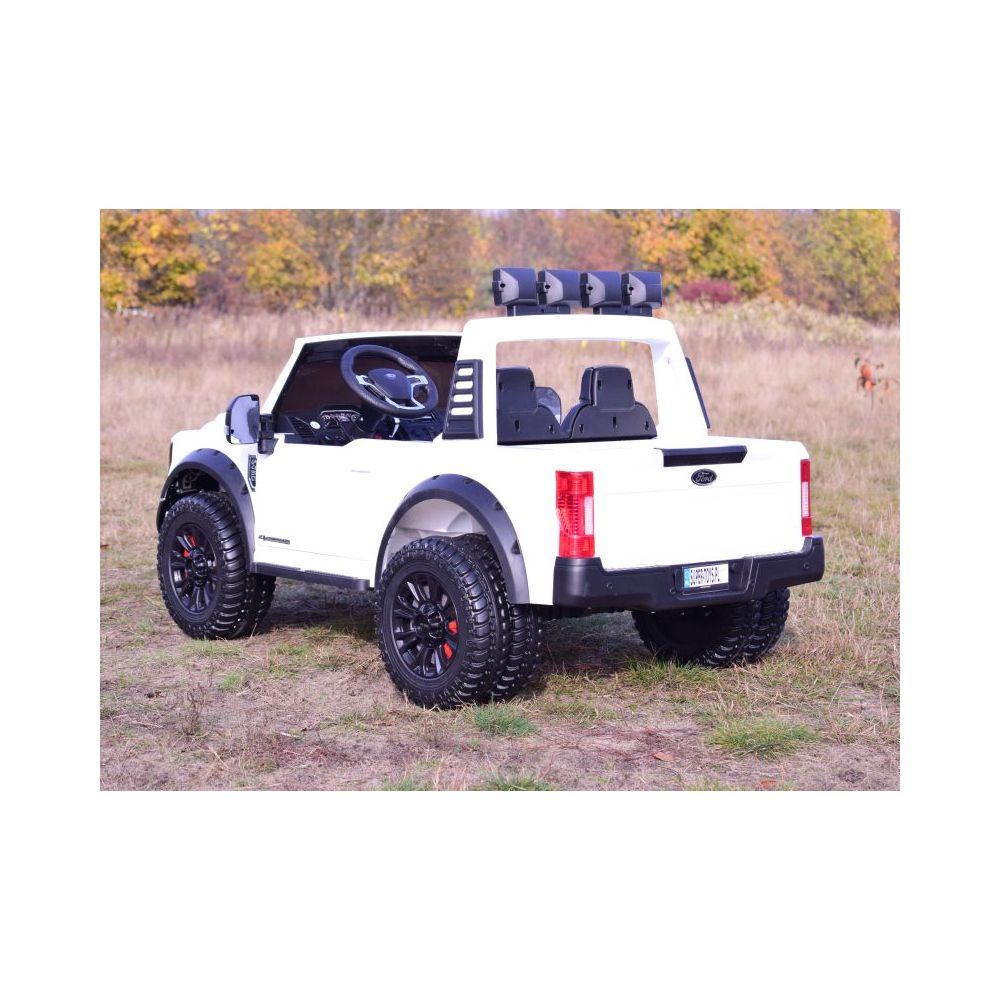 AUTO NA AKUMULATOR ORYGINALNY FORD SUPER DUTY 4X4, WALIZKA, KLIMA, PRZESUWANE SIEDZENIE/SX2088