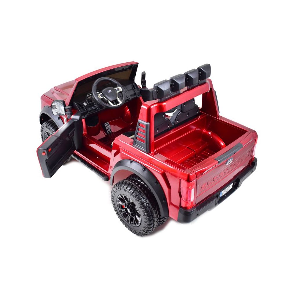 AUTO NA AKUMULATOR ORYGINALNY FORD SUPER DUTY 4X4,24V,LAKIER WALIZKA, PRZESUWANE SIEDZENIE/SX2088