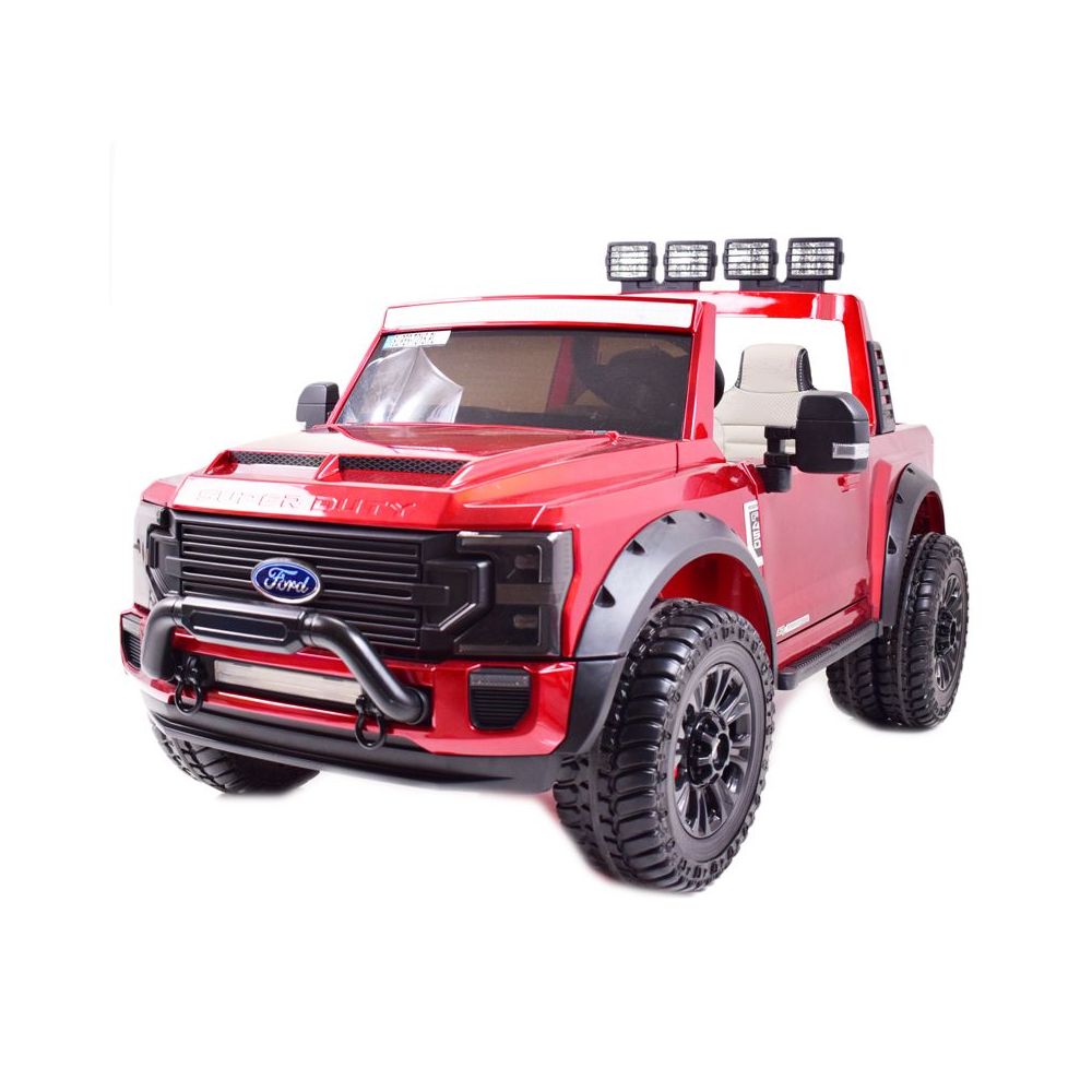 AUTOMOBILIS SU ORIGINALIA „FORD SUPER DUTY 4X4“ AKUMULIATORIUMI, 24 V, LAKUOTAS KUFERIS, REGULUOJAMA SĖDYNĖ / SX2088