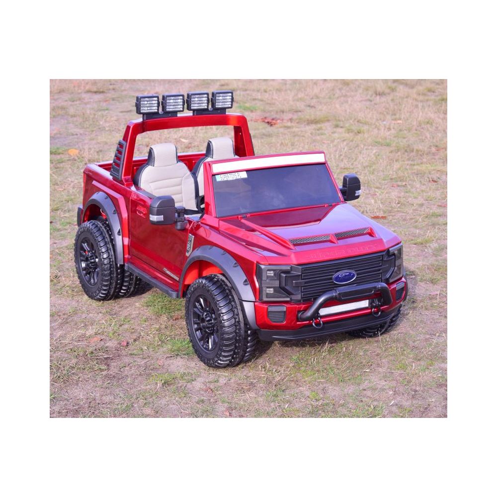 AUTO NA AKUMULATOR ORYGINALNY FORD SUPER DUTY 4X4,24V,LAKIER WALIZKA, PRZESUWANE SIEDZENIE/SX2088