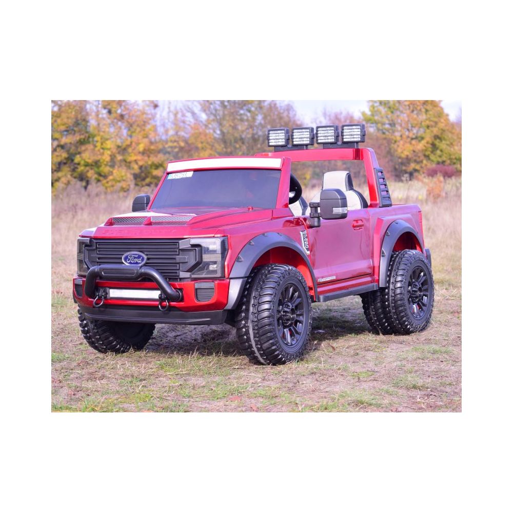 AUTO NA AKUMULATOR ORYGINALNY FORD SUPER DUTY 4X4,24V,LAKIER WALIZKA, PRZESUWANE SIEDZENIE/SX2088