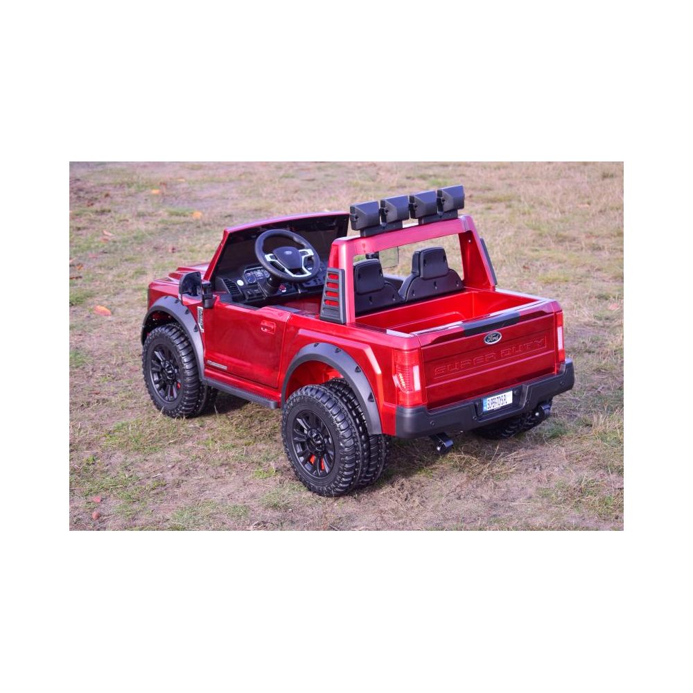 AUTO NA AKUMULATOR ORYGINALNY FORD SUPER DUTY 4X4,24V,LAKIER WALIZKA, PRZESUWANE SIEDZENIE/SX2088