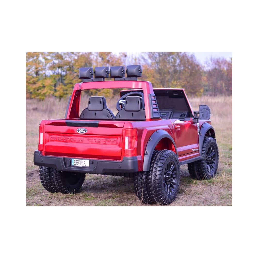 AUTO NA AKUMULATOR ORYGINALNY FORD SUPER DUTY 4X4,24V,LAKIER WALIZKA, PRZESUWANE SIEDZENIE/SX2088