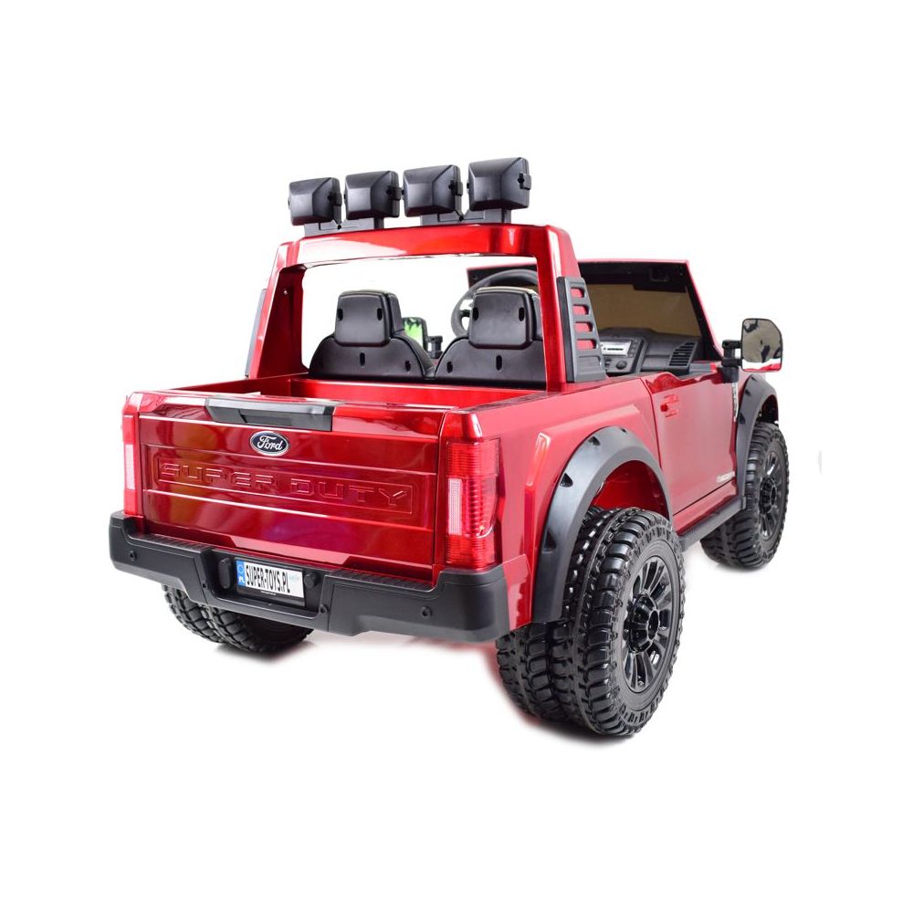 AUTO NA AKUMULATOR ORYGINALNY FORD SUPER DUTY 4X4,24V,LAKIER WALIZKA, PRZESUWANE SIEDZENIE/SX2088