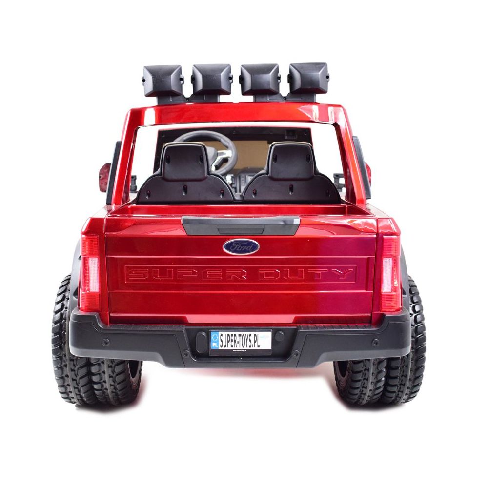 AUTO NA AKUMULATOR ORYGINALNY FORD SUPER DUTY 4X4,24V,LAKIER WALIZKA, PRZESUWANE SIEDZENIE/SX2088