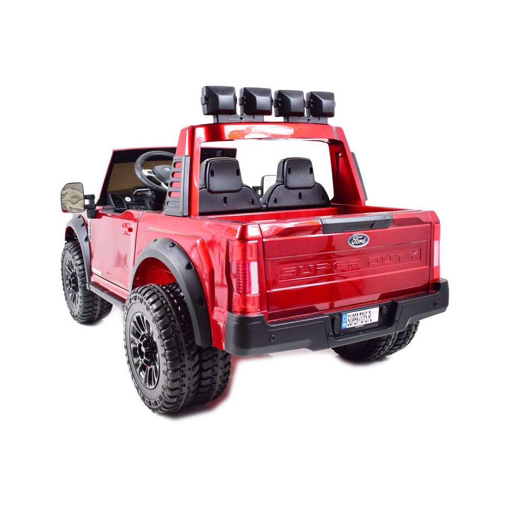 AUTO NA AKUMULATOR ORYGINALNY FORD SUPER DUTY 4X4,24V,LAKIER WALIZKA, PRZESUWANE SIEDZENIE/SX2088