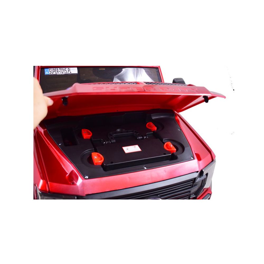 AUTO NA AKUMULATOR ORYGINALNY FORD SUPER DUTY 4X4,24V,LAKIER WALIZKA, PRZESUWANE SIEDZENIE/SX2088