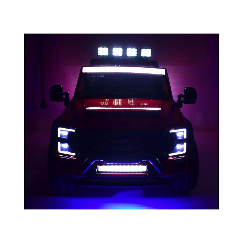 AUTO NA AKUMULATOR ORYGINALNY FORD SUPER DUTY 4X4,24V,LAKIER WALIZKA, PRZESUWANE SIEDZENIE/SX2088
