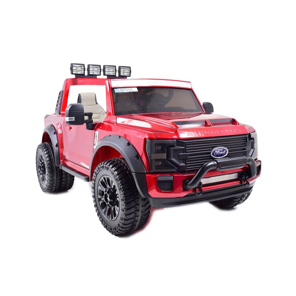 AUTO NA AKUMULATOR ORYGINALNY FORD SUPER DUTY 4X4,24V,LAKIER WALIZKA, PRZESUWANE SIEDZENIE/SX2088