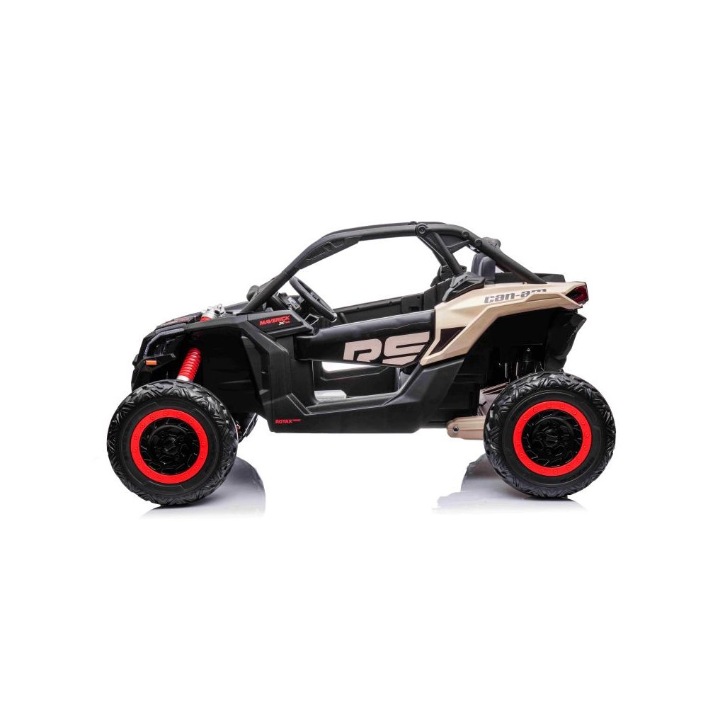 ORIGINALUS „CAN-AM MAVERICK“ SU 480 W AKUMULIATORIUMI, SU VISU KOMPLEKTU, MASTELIS 1:4 /DK-CA001