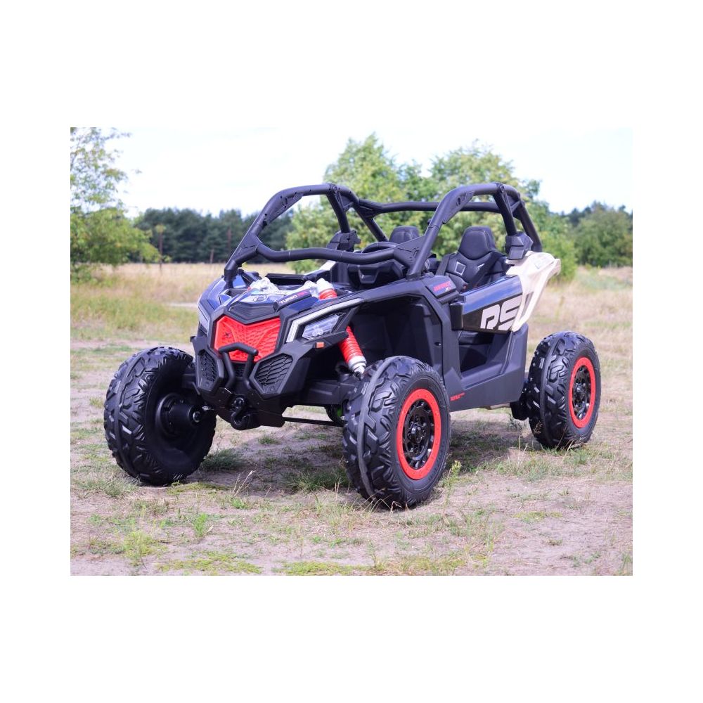 ORIGINALUS „CAN-AM MAVERICK“ SU 480 W AKUMULIATORIUMI, SU VISU KOMPLEKTU, MASTELIS 1:4 /DK-CA001