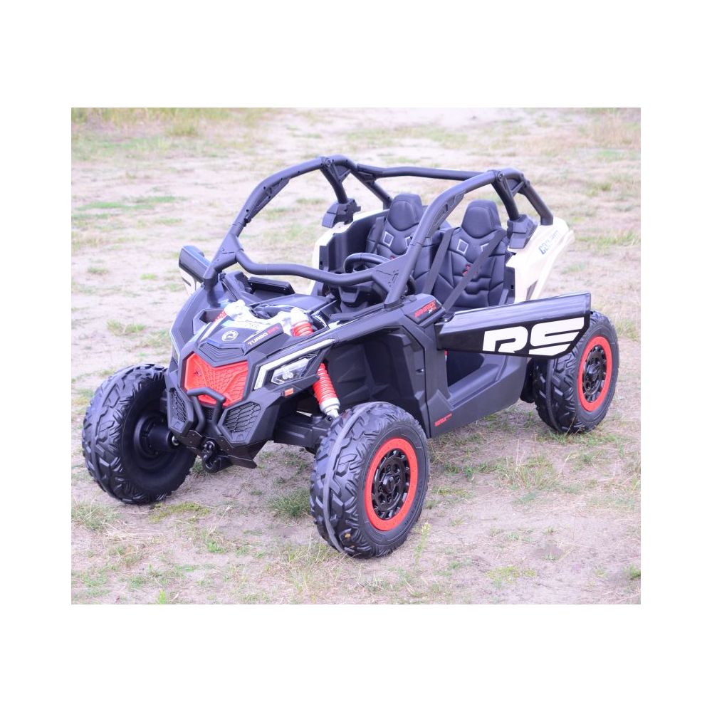 ORYGINALNY CAN-AM MAVERICK NA AKUMULATOR 480 W, PEŁNE WYPOSAŻENIE, SKALA 1:4 /DK-CA001