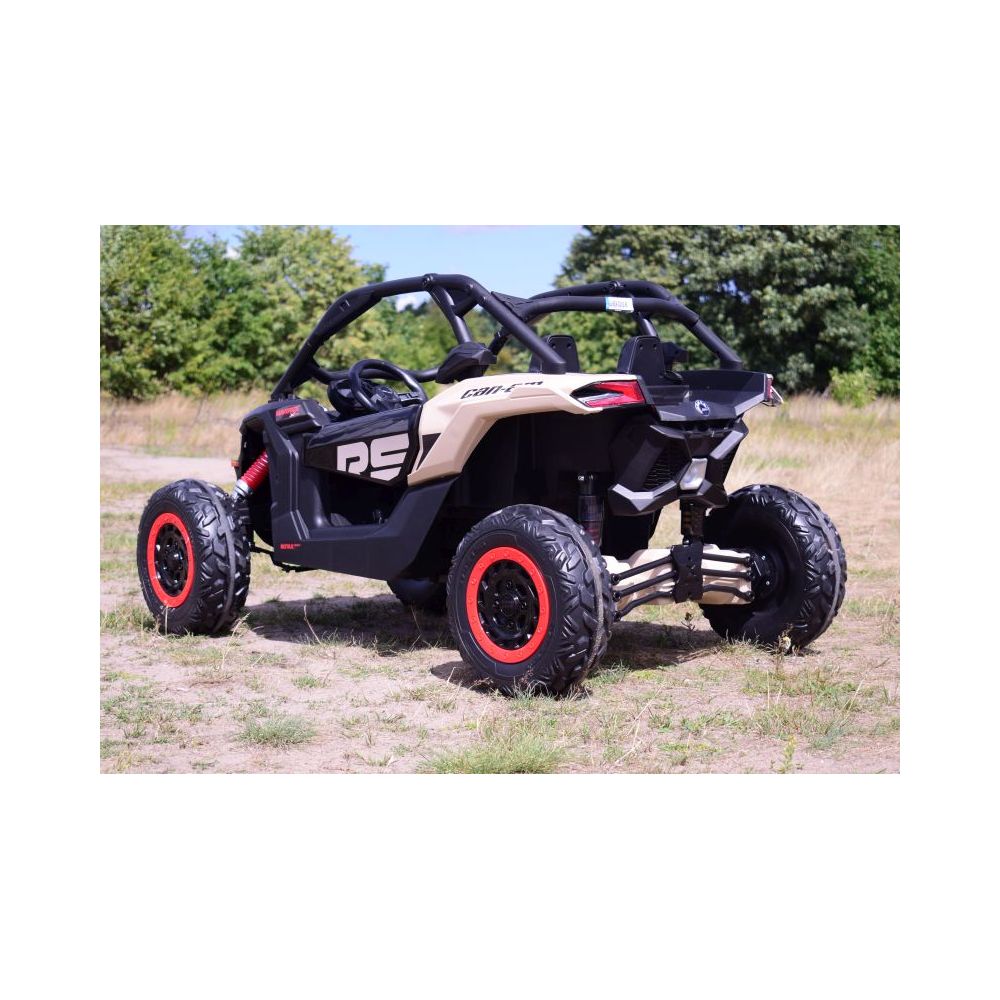 ORYGINALNY CAN-AM MAVERICK NA AKUMULATOR 480 W, PEŁNE WYPOSAŻENIE, SKALA 1:4 /DK-CA001