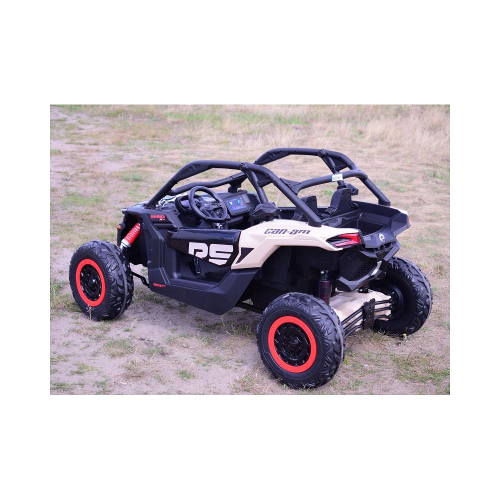 ORIGINALUS „CAN-AM MAVERICK“ SU 480 W AKUMULIATORIUMI, SU VISU KOMPLEKTU, MASTELIS 1:4 /DK-CA001