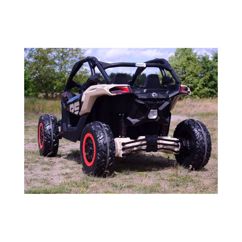 ORIGINALUS „CAN-AM MAVERICK“ SU 480 W AKUMULIATORIUMI, SU VISU KOMPLEKTU, MASTELIS 1:4 /DK-CA001