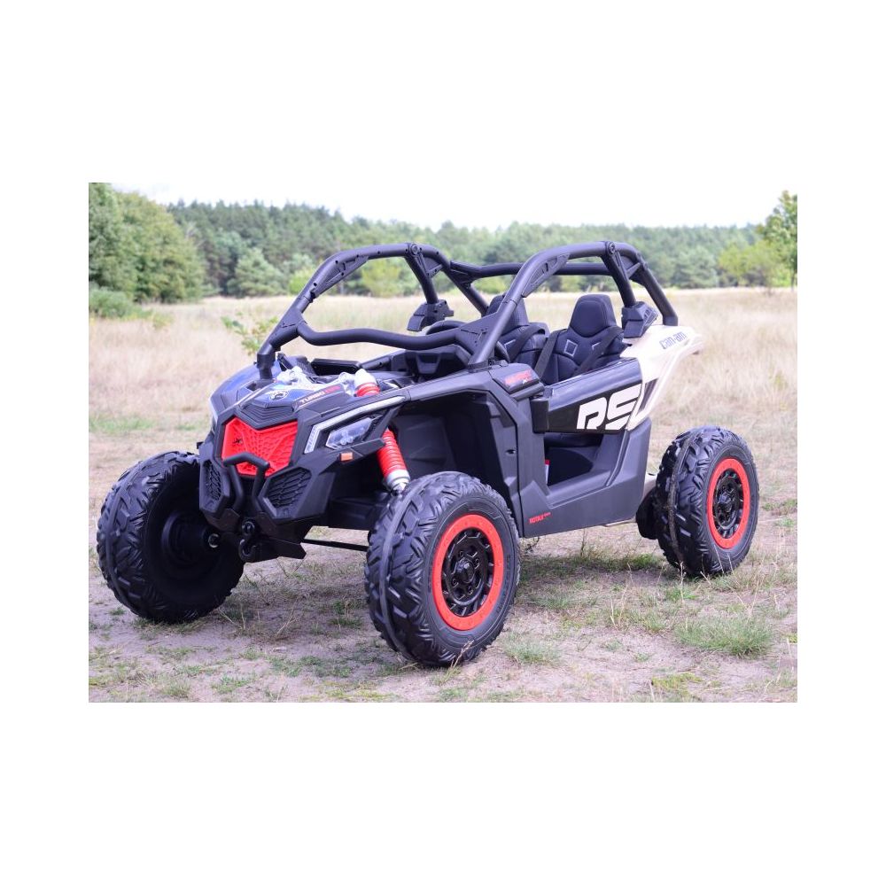 ORYGINALNY CAN-AM MAVERICK NA AKUMULATOR 480 W, PEŁNE WYPOSAŻENIE, SKALA 1:4 /DK-CA001