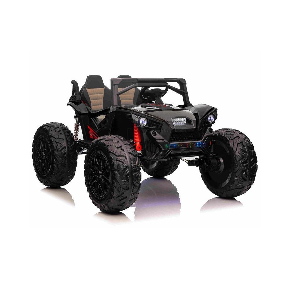 MEGA BUGGY DLA 2 DZIECI, 4 SILNIKI ( 310 W), 24V, MIĘKKIE SIEDZENIE, MIĘKKIE KOŁA, WALIZKA NA AKUMULATOR,/SX-2139