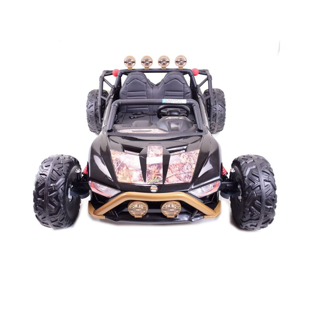 „MEGA BUGGY BEAST“ 2 VAIKAMS, 400 WATŲ, 24 V, MINKŠTA SĖDYNĖ, MINKŠTI RATAI, AKUMULIATORIAUS DĖKLAS,/JS3168