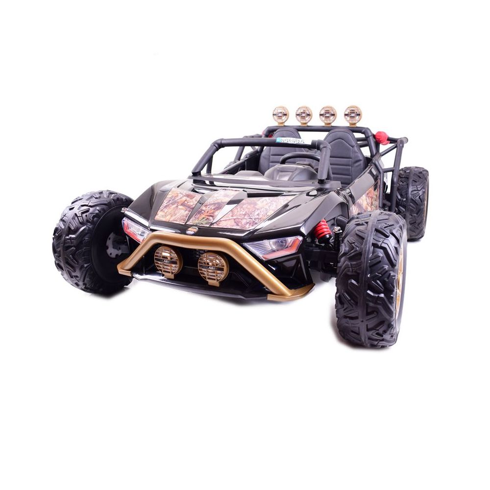 „MEGA BUGGY BEAST“ 2 VAIKAMS, 400 WATŲ, 24 V, MINKŠTA SĖDYNĖ, MINKŠTI RATAI, AKUMULIATORIAUS DĖKLAS,/JS3168