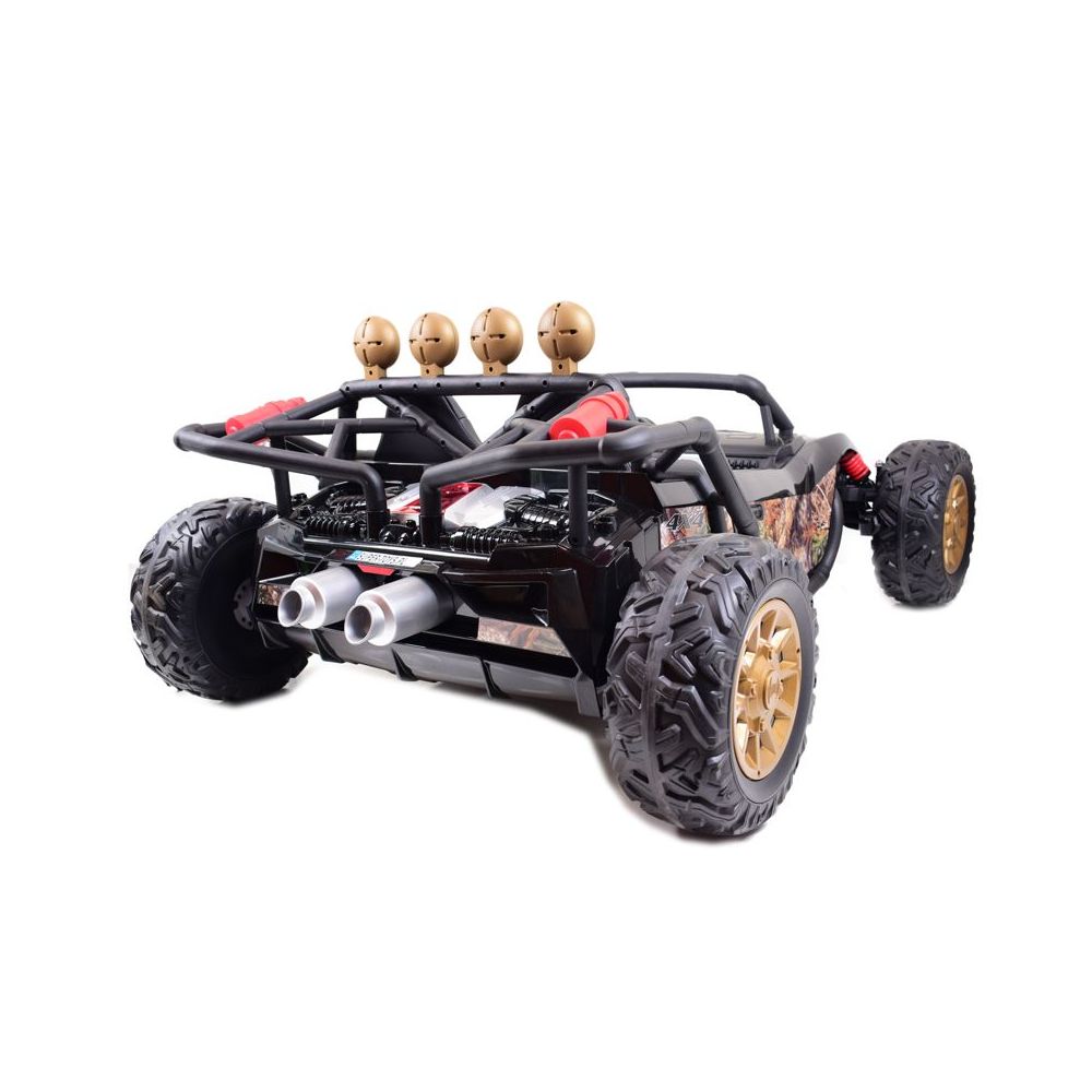 „MEGA BUGGY BEAST“ 2 VAIKAMS, 400 WATŲ, 24 V, MINKŠTA SĖDYNĖ, MINKŠTI RATAI, AKUMULIATORIAUS DĖKLAS,/JS3168