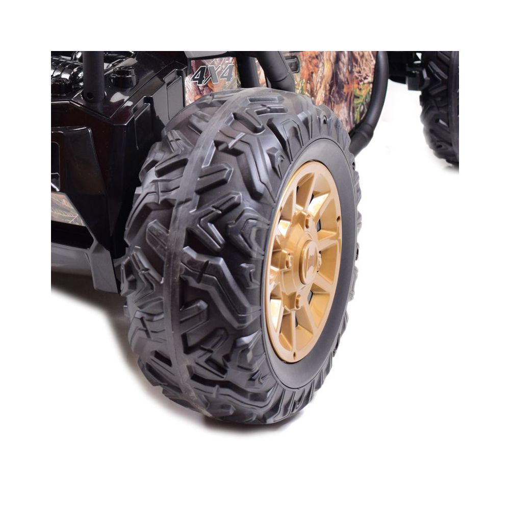 MEGA BUGGY BEAST DLA 2 DZIECI, 400 WAT, 24V, MIĘKKIE SIEDZENIE, MIĘKKIE KOŁA, WALIZKA NA AKUMULATOR,/JS3168