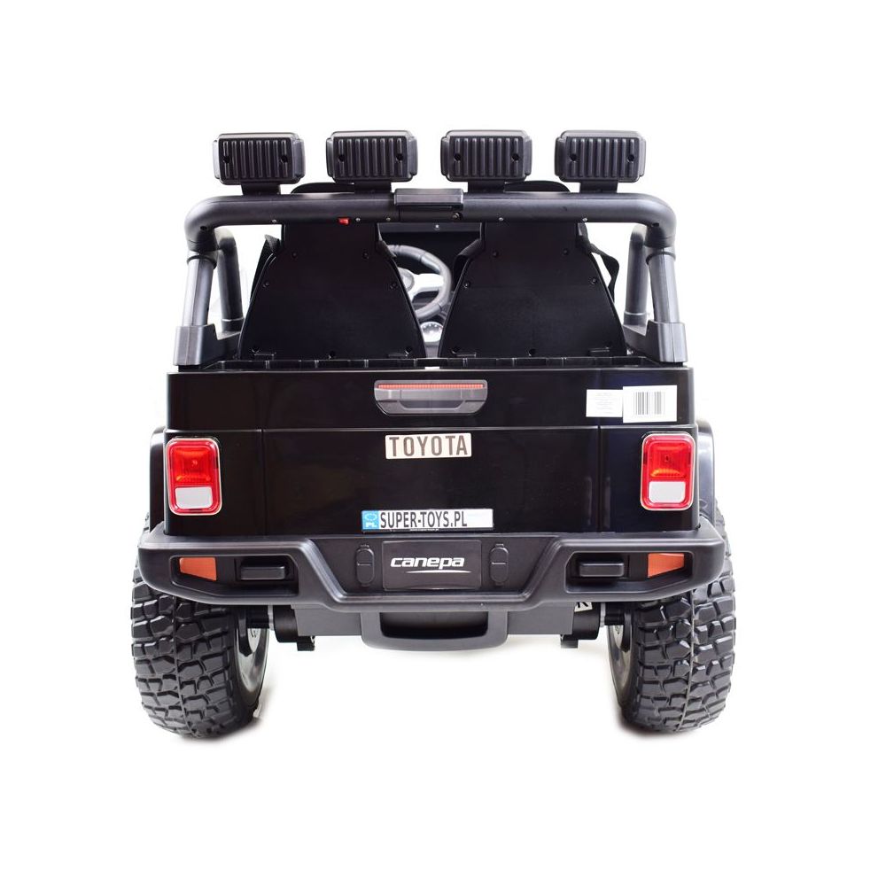 „TOYOTA LAND CRUISER“ su akumuliatoriumi, 4x4 versija, 320 vatų, skirta 2 vaikams / S316