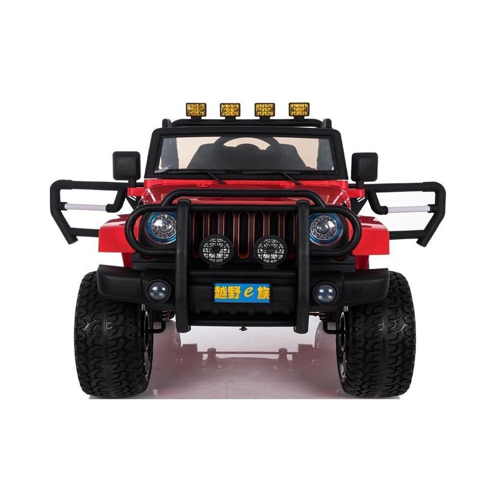 MEGA JEEP 4X4 Z REDUKTOREM NAPĘDU EXCLUSIVE 24 V, 480 WAT, WOLNY START,MIĘKKIE KOŁA /WXE1688-24V