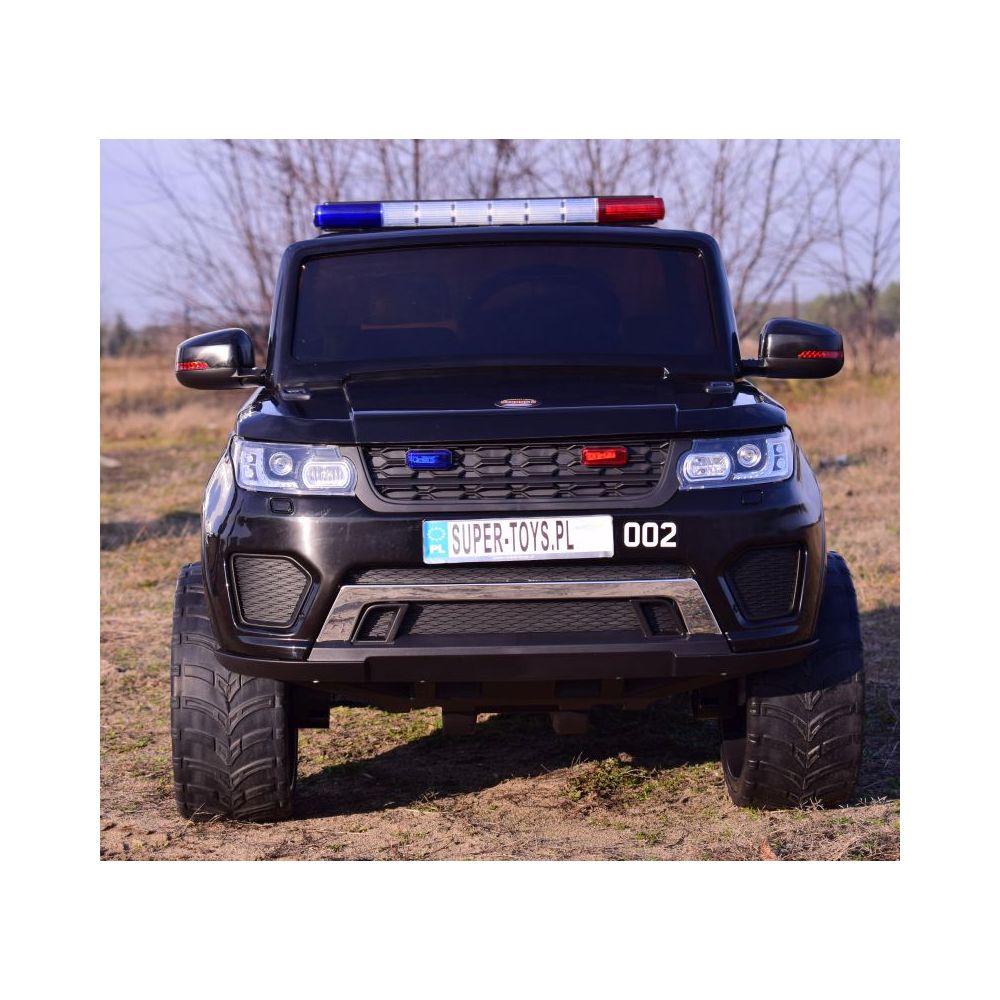 JEEP POLICJA 4X4 Z AMORTYZATORAMI, PILOT, REDUKTOR/ XMX-601-1