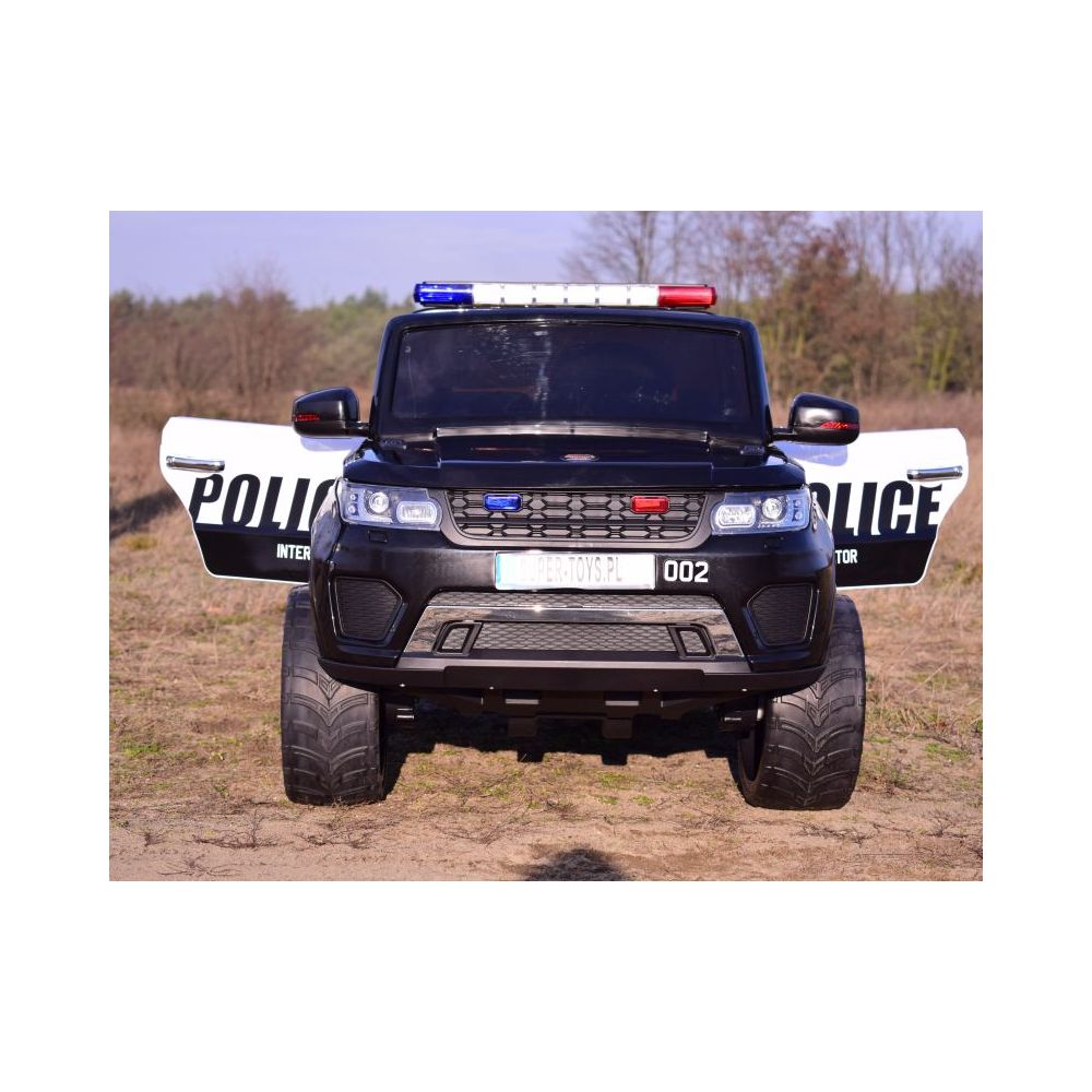 JEEP POLICJA 4X4 Z AMORTYZATORAMI, PILOT, REDUKTOR/ XMX-601-1
