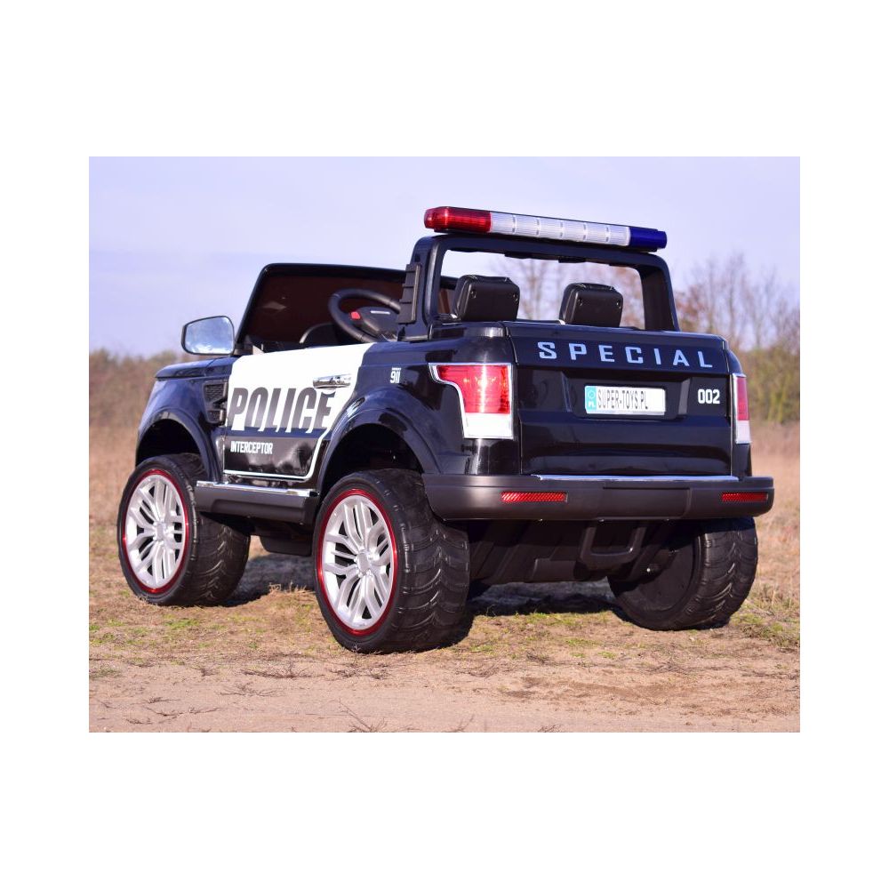 JEEP POLICJA 4X4 Z AMORTYZATORAMI, PILOT, REDUKTOR/ XMX-601-1
