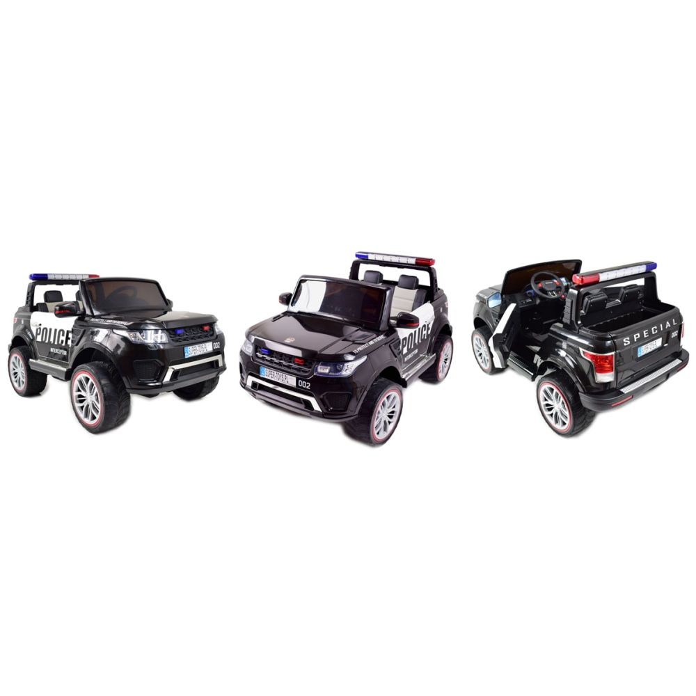 JEEP POLICJA 4X4 Z AMORTYZATORAMI, PILOT, REDUKTOR/ XMX-601-1