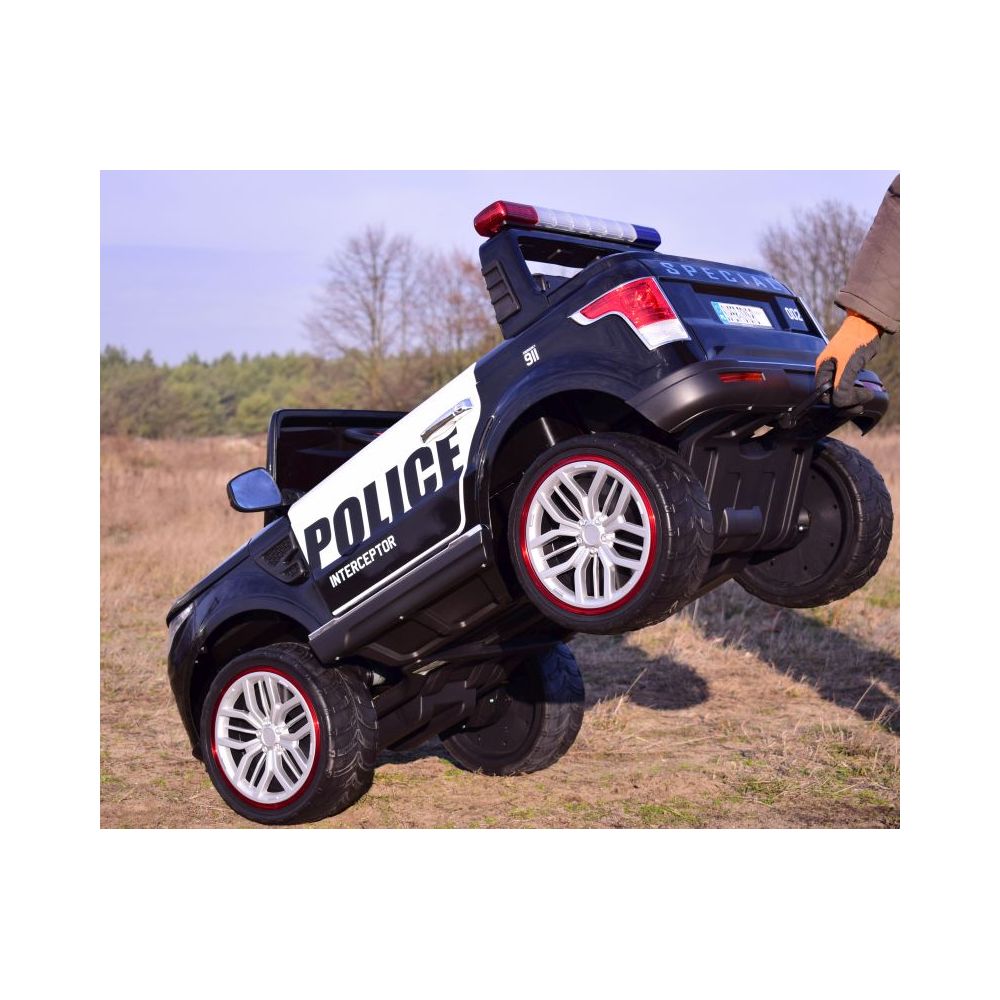 JEEP POLICJA 4X4 Z AMORTYZATORAMI, PILOT, REDUKTOR/ XMX-601-1
