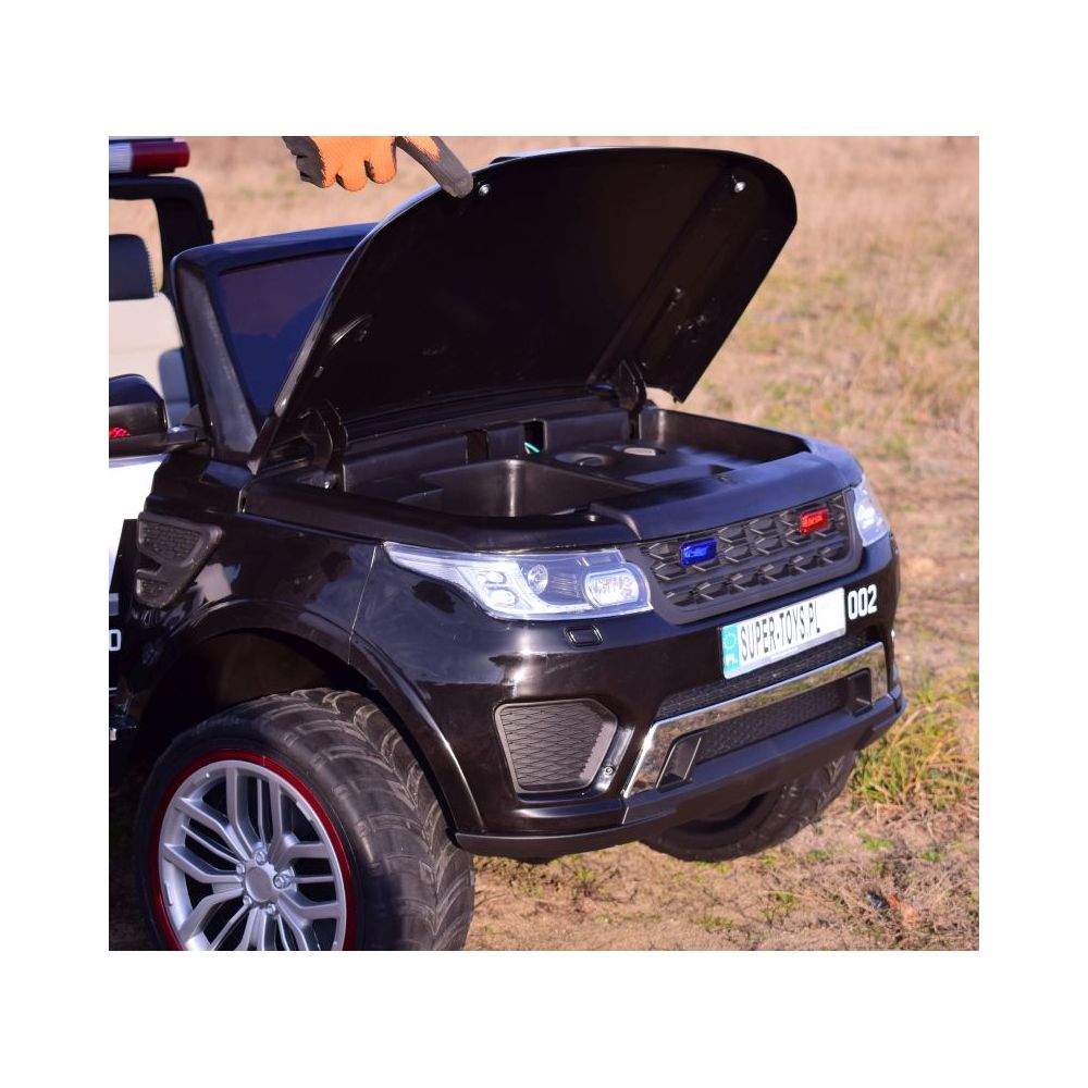 JEEP POLICJA 4X4 Z AMORTYZATORAMI, PILOT, REDUKTOR/ XMX-601-1