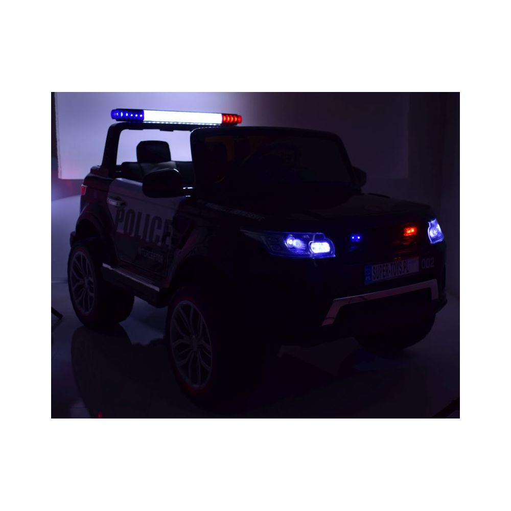 JEEP POLICJA 4X4 Z AMORTYZATORAMI, PILOT, REDUKTOR/ XMX-601-1