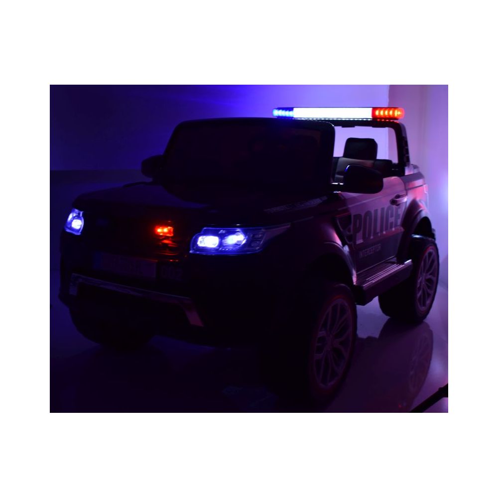 JEEP POLICJA 4X4 Z AMORTYZATORAMI, PILOT, REDUKTOR/ XMX-601-1
