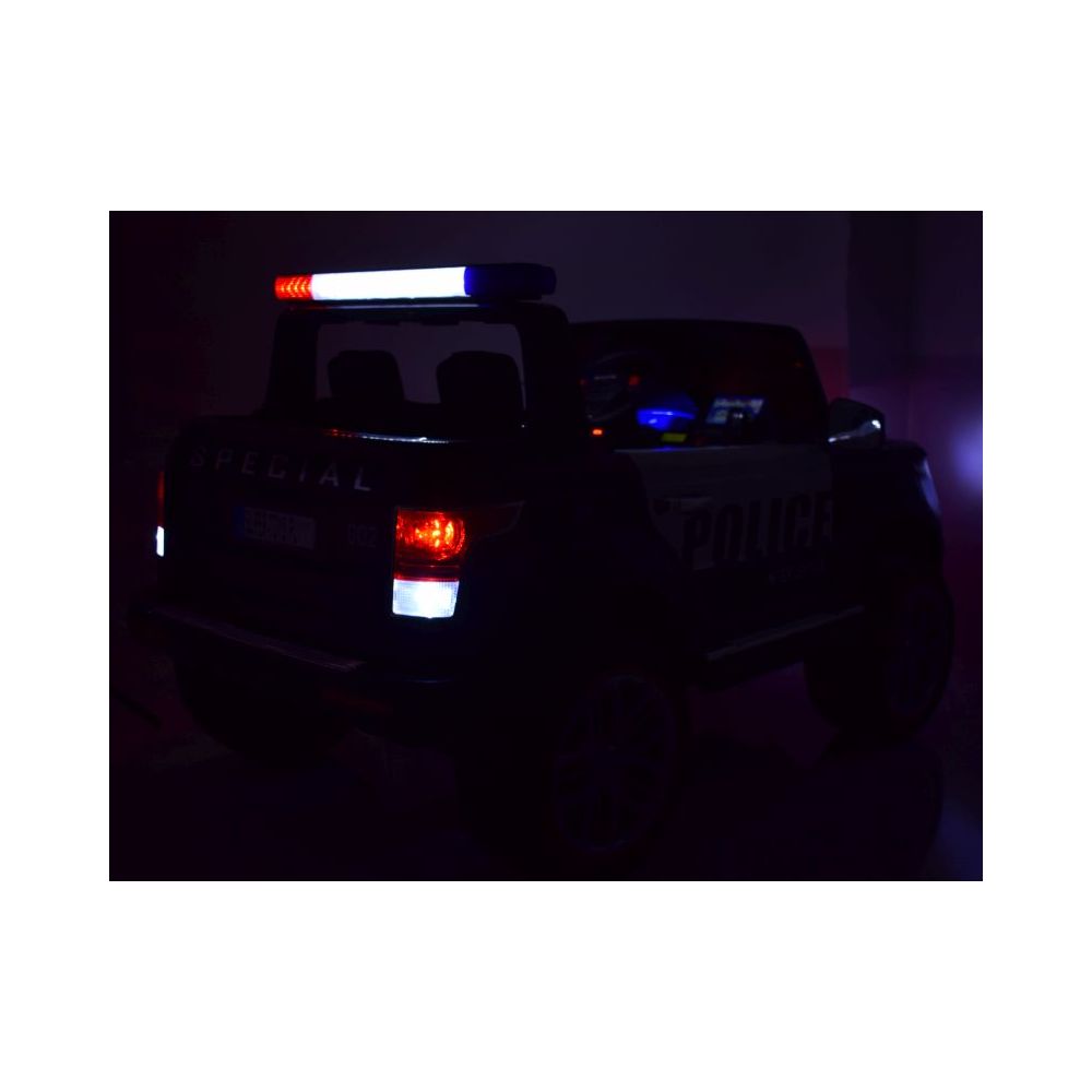 JEEP POLICJA 4X4 Z AMORTYZATORAMI, PILOT, REDUKTOR/ XMX-601-1