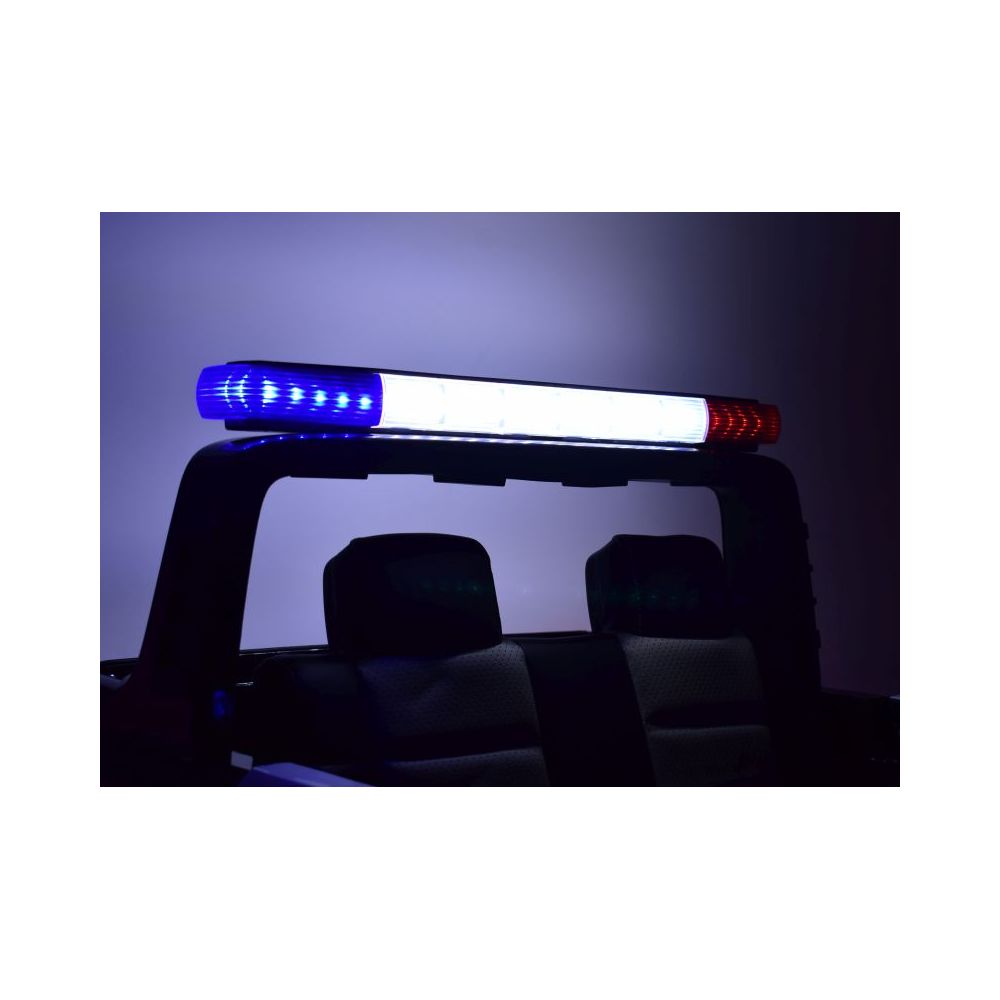 JEEP POLICJA 4X4 Z AMORTYZATORAMI, PILOT, REDUKTOR/ XMX-601-1