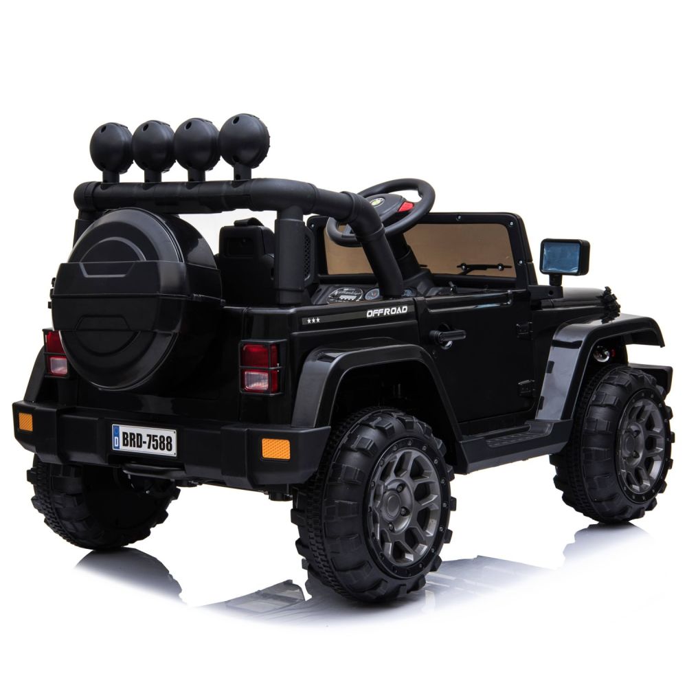 MEGA JEEP FULLTIME, NAPĘD 4X4, 1X12V ,WOLNY START/ MIĘKKIE KOŁA, EXCLUSIVE/7588