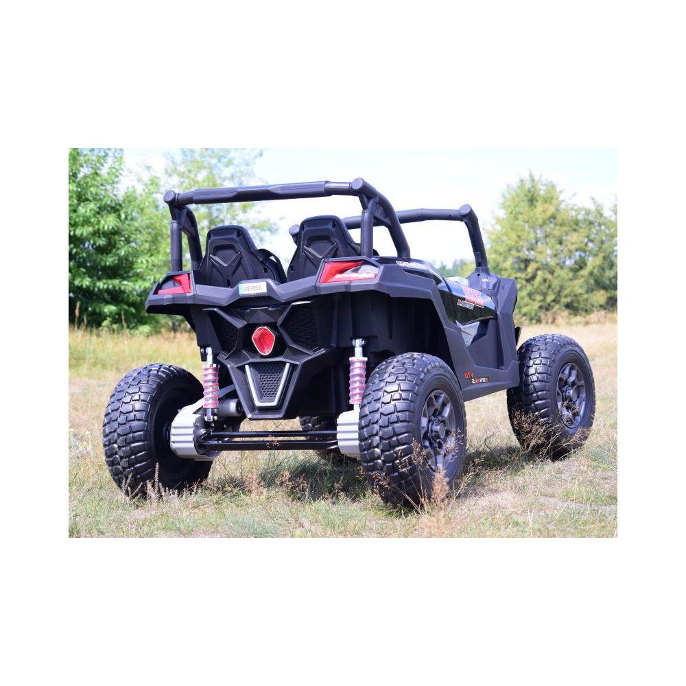 MEGA BUGGY SXS DLA 2 DZIECI 2X120W, SUPER MOC, PRZESUWANE SIEDZENIE, WALIZKA/BBH028