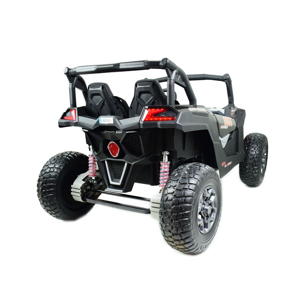 MEGA BUGGY SXS DLA 2 DZIECI 2X120W, SUPER MOC, PRZESUWANE SIEDZENIE, WALIZKA/BBH028