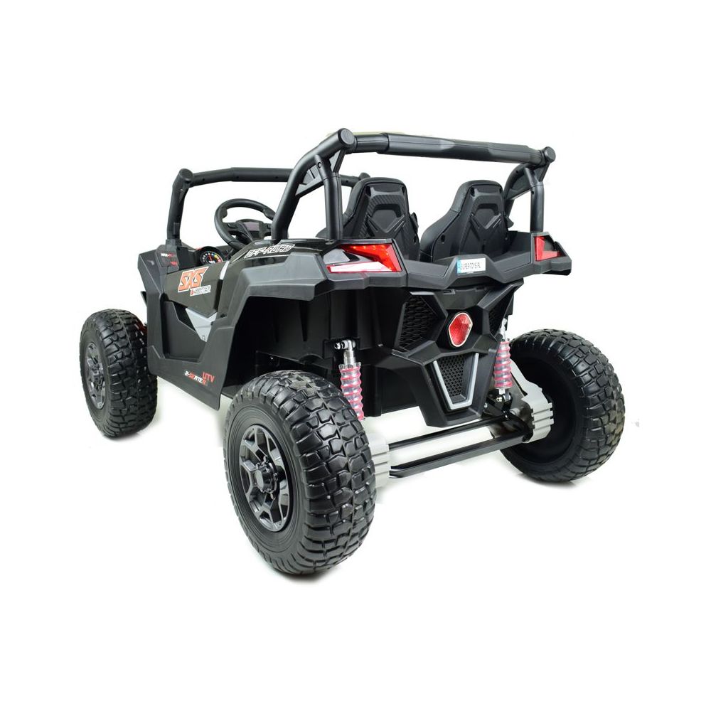 MEGA BUGGY SXS DLA 2 DZIECI 2X120W, SUPER MOC, PRZESUWANE SIEDZENIE, WALIZKA/BBH028