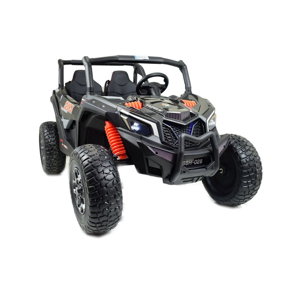 MEGA BUGGY SXS DLA 2 DZIECI 2X120W, SUPER MOC, PRZESUWANE SIEDZENIE, WALIZKA/BBH028