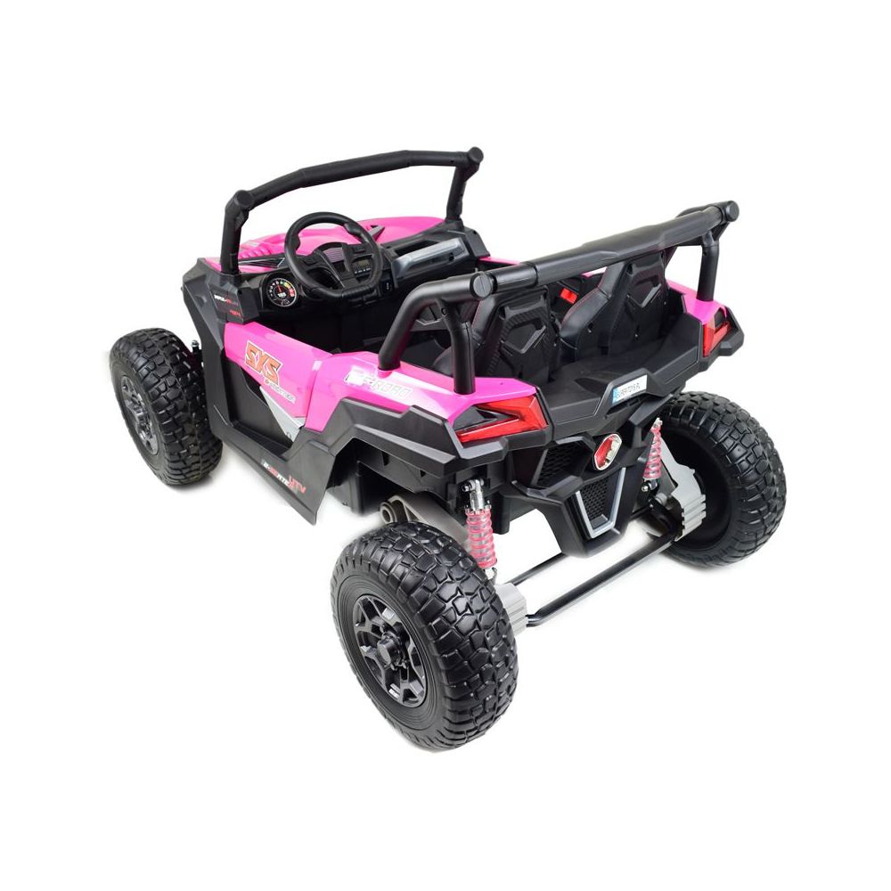 MEGA BUGGY SXS DLA 2 DZIECI 2X120W, SUPER MOC, PRZESUWANE SIEDZENIE, WALIZKA/BBH028