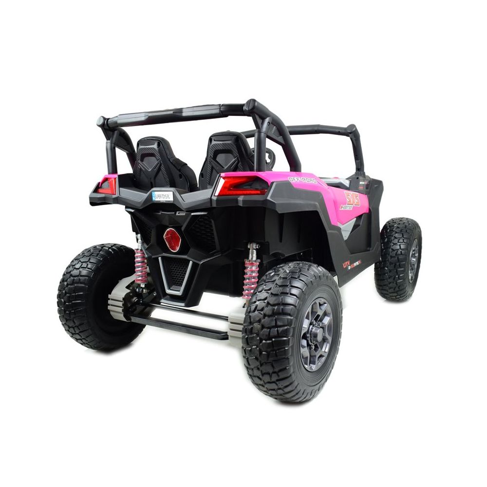 MEGA BUGGY SXS DLA 2 DZIECI 2X120W, SUPER MOC, PRZESUWANE SIEDZENIE, WALIZKA/BBH028