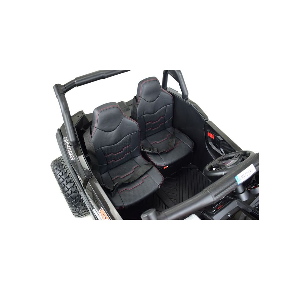 MEGA BUGGY SXS DLA 2 DZIECI 2X120W, SUPER MOC, PRZESUWANE SIEDZENIE, WALIZKA/BBH028